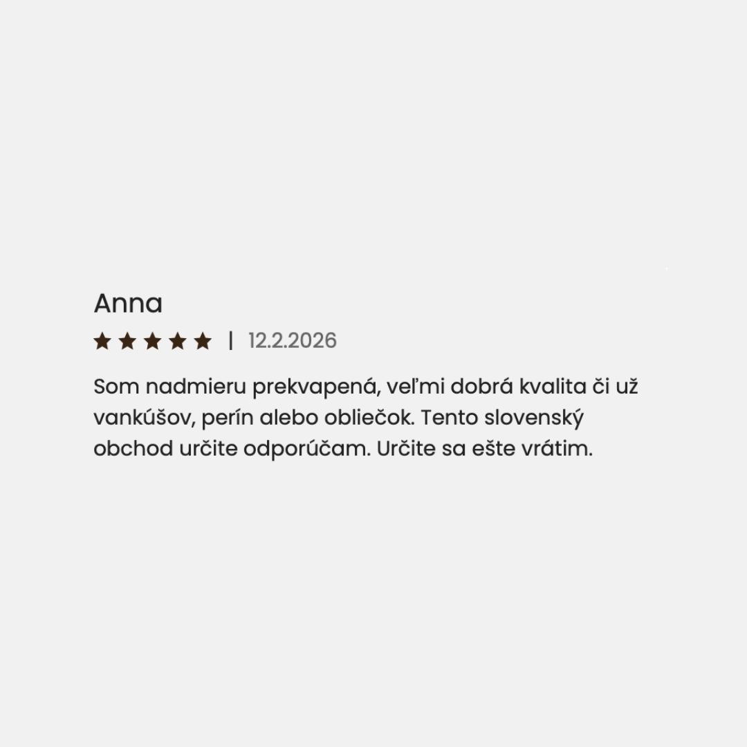 Recenzia zákazníka